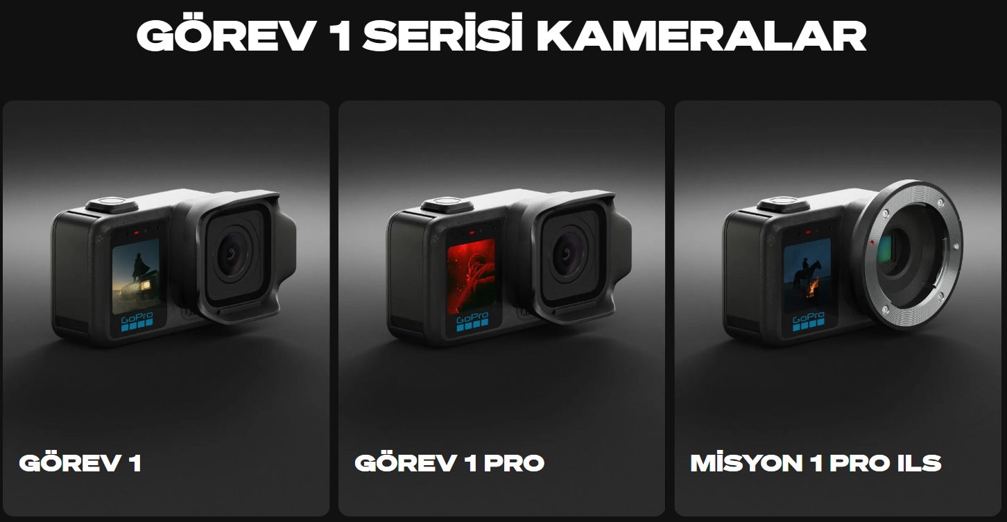 KARŞINIZDA GoPro MISSION 1 SERİSİ