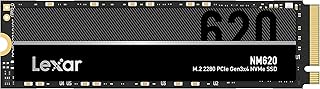 Lexar NM620 M.2 2280 PCIe Gen3x4 NVMe, 1TB dahili SSD, 3300 MB/s’ye kadar okuma, meraklılar ve oyuncular için (LNM620X001T-RNNNG) — %32 İndirim | Amazon TR Fırsatı