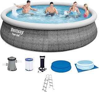 Büyük Şişme Havuz Seti 457x107cm Bw 519 57372 — %27 İndirim | Amazon TR Fırsatı