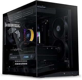 Lian Li O11 Dynamic Mini V2 Flow Bilgisayar Kasası Siyah | Kompakt ATX Orta Boy Kasa, İki Bölmeli Tasarım, Temperli Cam ve Modüler Yapı - 5 Fan Önceden Kurulmuş — %24 İndirim | Amazon TR Fırsatı