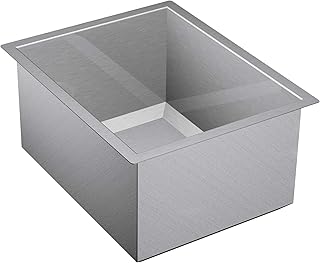 Moen G16430 1600 serisi, tezgah altı, paslanmaz çelik, 16 x 20 x 10, 0-delik lavabo, — %66 İndirim | Amazon TR Fırsatı