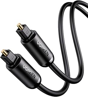 Ugreen Fiber Optik Ses Kablosu Siyah 2 Metre — %40 İndirim | Amazon TR Fırsatı