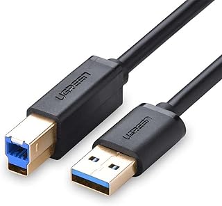 Ugreen USB-A 3.0 & USB-B 3.0 Yazıcı Kablosu, 1 Metre, Siyah — %22 İndirim | Amazon TR Fırsatı