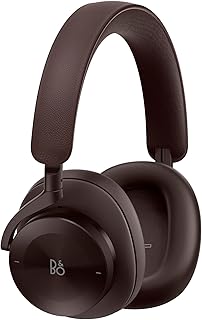 BANG & OLUFSEN Beoplay H95 - Kablosuz Kulak Üstü Kulaklık - Adaptif Gürültü Engelleme, Premium malzemeler, Şık Alüminyum Tasarım, 38 Saat Batarya Süresi - Kestane Kahverengisi