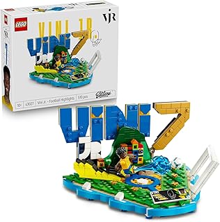 LEGO Editions Vini Jr. – Unutulmaz Futbol Anları 43027-10 Yaş ve Üzeri Çocuklar için Minifigür ve Koleksiyonluk Levha İçeren Yaratıcı Oyuncak Yapım Seti, Çocuklar için Hediye Fikri (510 Parça) — %22 İndirim | Amazon TR Fırsatı