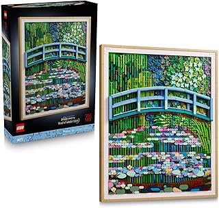 LEGO 31220 Art Claude Monet – Nilüfer Gölü Üzerinde Köprü — %23 İndirim | Amazon TR Fırsatı