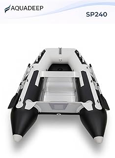 AQUADEEP SP240 Şişme Bot, Alüminyum Tabanlı, Dayanıklı PVC Malzeme, Frekans Kaynak, Kürekli