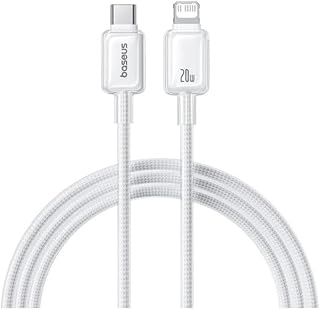 Baseus Crystal Hızlı Şarj C+Lightning 20W 1m Data Kablo – Beyaz — %30 İndirim | Amazon TR Fırsatı