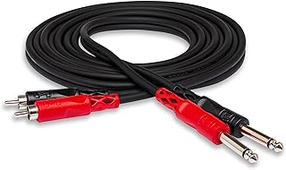 Hosa Dual 1/4 inç TS (M) – RCA (M) Balanssız Kablo 2 m (CPR-202) — %30 İndirim | Amazon TR Fırsatı