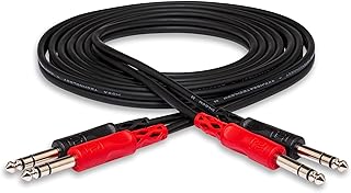 Hosa Dual 1/4 inç TRS (M) – 1/4 inç TRS (M) Balanslı Kablo 2 m (CSS-202) — %32 İndirim | Amazon TR Fırsatı