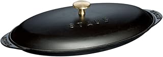ZWILLING Sur La Table Minis Döküm Balık Servis Tabağı, Kapaklı, Döküm Demir, Siyah, 31 cm — %26 İndirim | Amazon TR Fırsatı