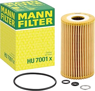 MANN-FILTER Yağ Filtresi HU 7001 x (Hyundai) | Binek Otomobiller için, En Yüksek Filtrasyon Performansı, Motor Koruması, Yüksek Kalite Sızdırmazlık, Gerçek OE Mühendisliği