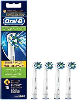Oral-B Braun CrossAction Yedek Fırça Başlığı, 4 Adet — %20 İndirim | Amazon TR Fırsatı