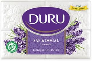 DURU Saf&Doğal Lavanta Sabun, 150 Gramx4 — %26 İndirim | Amazon TR Fırsatı