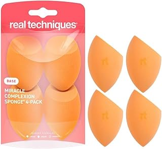 Real Techniques 4’lü Mucize Makyaj Süngeri RT-1553 — %31 İndirim | Amazon TR Fırsatı