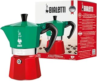 Bialetti – Moka Express Italia: 6 Cups Ocak Üstü Espresso Pişirici – 270ml – Karma Renk – Alüminyum Gövde – Patentli Güvenlik Valfi – Tüm Ocak Türleri İçin Uygundur (İndüksiyon Hariç) — %20 İndirim | Amazon TR Fırsatı