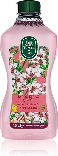 Eyüp Sabri Tuncer Doğal Zeytinyağlı Sıvı Sabun Japon Kiraz Çiçeği 1,5 L Pet Şişe (1 x 1500 ml) — %30 İndirim | Amazon TR Fırsatı