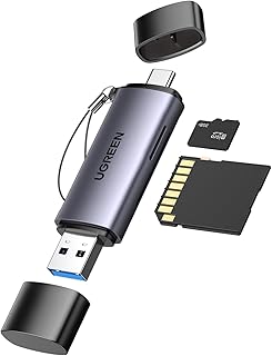 Ugreen Type-C ve USB 3.0 SD TF Kart Okuyucu — %30 İndirim | Amazon TR Fırsatı