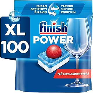 Finish Power Hepsi Bir Arada 100 Bulaşık Makinesi Deterjanı Tableti (1 x 100 Tablet) — %32 İndirim | Amazon TR Fırsatı