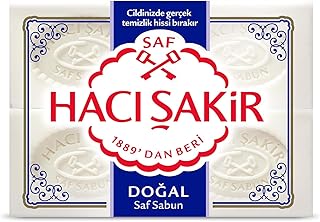 Hacı Şakir Doğal Geleneksel Beyaz Sabun (4 Adet) — %32 İndirim | Amazon TR Fırsatı