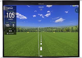 GoSports Golf Simülatörü Etki ekranı- 2 m x 2,1 m veya 2,7 m x 2,1 m seçeneği — %54 İndirim | Amazon TR Fırsatı