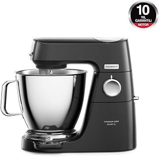 Kenwood Titanium Chef Baker XL 1200W Çift Hazneli Mutfak Şefi Siyah KVL85.004BK — %33 İndirim | Amazon TR Fırsatı