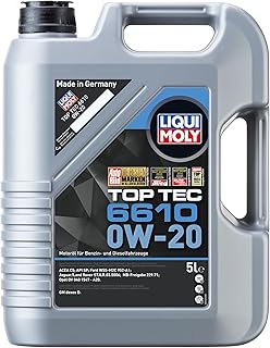Liqui Moly Top Tec 6610 0W-20 5 l Otomotiv Bakım Ürünü — %24 İndirim | Amazon TR Fırsatı