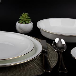 Evaliza Alaia Gold 101 Parça 12 Kişilik Yemek Takımı — %20 İndirim | Amazon TR Fırsatı