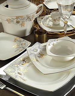 Kütahya Porselen 10364 Bone Mare 68 Parça 12 Kişilik Yemek Takımı — %32 İndirim | Amazon TR Fırsatı