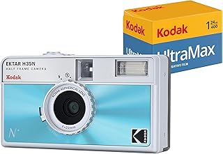 KODAK EKTAR H35N 35mm Filmli Analog Fotoğraf Makinesi- Sırlı Mavi+Ultramax 24 Poz Film — %29 İndirim | Amazon TR Fırsatı