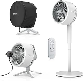 Shark FlexBreeze Portatif Fan, İç Ve Dış Mekanlara Uygun, Şarj Edilebilir, Buhu Aparatlı, Kumandalı, 24 Saate Kadar Şarjlı Kullanım
