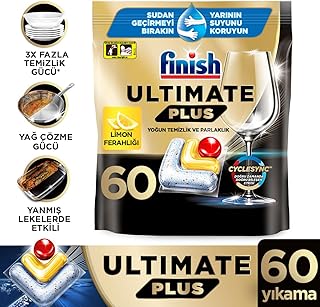 Finish Ultimate Plus Limon 60’lı — %36 İndirim | Amazon TR Fırsatı