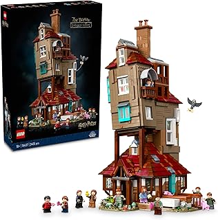 LEGO Harry Potter Kovuk – Koleksiyoncu Versiyonu 76437 – Yetişkinler için Weasley Evi Model Yapım Seti (2405 Parça) — %22 İndirim | Amazon TR Fırsatı