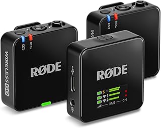 RØDE Wireless GO (Gen 3) – Üçüncü Nesil, 32-bit, Çift Vericili, Kayıt özellikli Kablosuz Mikrofon Seti — %22 İndirim | Amazon TR Fırsatı