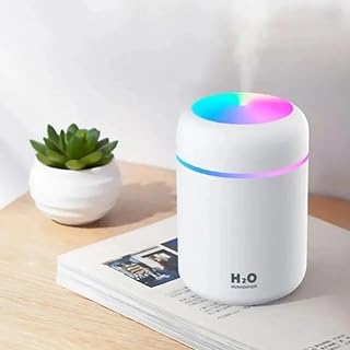 Hava Nemlendirici Ortam Nemlendirici Işıklı Hava Nemlendirici Makinesi ve Aroma Difüzörü H2O(BEYAZ, GRİ, PEMBE Karışık) — %50 İndirim | Amazon TR Fırsatı