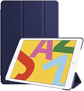Babilden Apple iPad Tablet ile Uyumlu Tablet Kılıfı Smart Cover Uyku Modlu Standlı Arkası Sert Şeffaf Kapak (Lacivert, iPad 9.Nesil 10.2/10.5) — %24 İndirim | Amazon TR Fırsatı