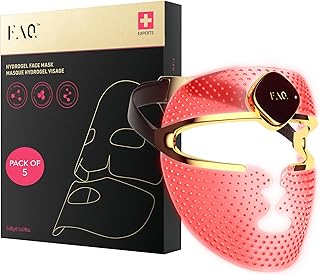 FAQ 202 Gelişmiş 8 Renkli LED Yüz Maskesi + FAQ Glass Skin Yüz Maskesi Seti – Işıldayan Bir Cilt İçin Nemlendirici ve Aydınlatıcı Cilt Bakımı – Rahatlatıcı ve Dengeleyici Yüz Maskeleri — %20 İndirim | Amazon TR Fırsatı