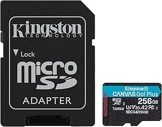 Kingston 256GB Canvas Go Plus microSD Card | Up to 200MB/s | Class 10, UHS-I, U3, V30, A2 | SDCG4/256GB — %26 İndirim | Amazon TR Fırsatı
