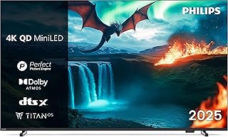 Philips 55MLED810/12 4K QD MiniLED 139cm 55″ Smart TV Dolby Vision Dolby Atmos Titan OS — %27 İndirim | Amazon TR Fırsatı