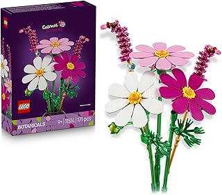 LEGO Botanicals Kozmos Çiçekleri 11514-9 Yaş ve Üzeri Çocuklar için Beyaz, Pembe ve Mor Renkli Çiçekler İçeren Yaratıcı Oyuncak Yapım Seti, Doğum Günü Hediyesi Fikri (171 Parça) — %27 İndirim | Amazon TR Fırsatı