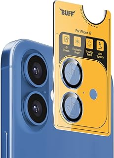 BUFF LABS iPhone 17 ile Uyumlu Metal 9H Kamera Lens Koruyucu (Mavi) — %22 İndirim | Amazon TR Fırsatı