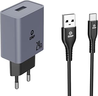 GNP 2.4 Type-C Kablo ve Sarj Cihazi, USB-C Baglantili Android Akilli Telefonlar ve Tabletler Uyumlu — %23 İndirim | Amazon TR Fırsatı