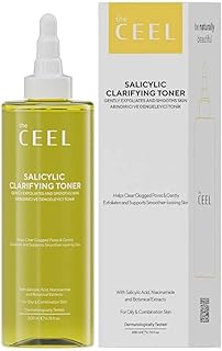 The Ceel Salisilik Asit Tonik 200 ml – Niacinamide, Sitrik Asit ve Zinc PCA İçeren Yağ Dengeleyici ve Gözenek Görünümü Dengeleyici Yüz Toniği, Yağlı ve Karma Ciltler İçin — %45 İndirim | Amazon TR Fırsatı