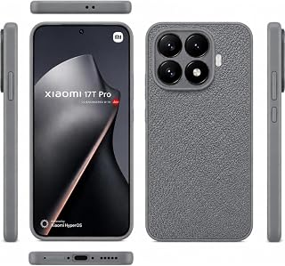 SİDE EYE – Xiaomi Mi 17T Pro ile uyumlu Deri Dokulu Yumuşak Silikon Telefon Kılıfı Kapak – Gri — %90 İndirim | Amazon TR Fırsatı