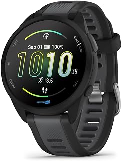 SIMPLETEK - AMOLED Black Slate Gri 43 mm AMOLED Spor Akıllı Saat | Kalp atış hızı, enerji seviyesi tahmini, 80'den fazla spor, temassız, uyku izleme, oksijen doygunluğu