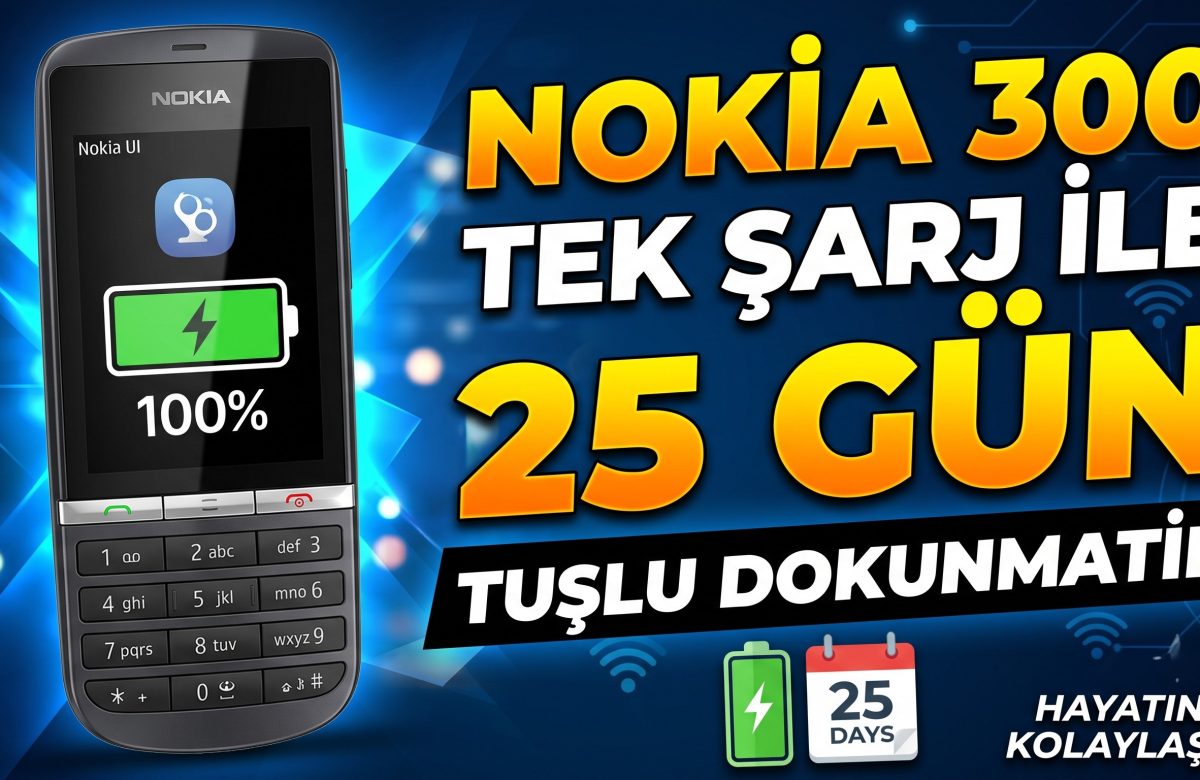 Nokia 300 (Asha 300) İncelemesi: Efsanevi Tuşlu ve Dokunmatik Telefonun Özellikleri
