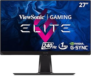 Viewsonic XG271QG 27” 2K Nano IPS 1ms 240Hz Ergonomik Elite Gaming Monitor, Gerçek G-Sync 2HDMI DP, Siyah — %20 İndirim | Amazon TR Fırsatı