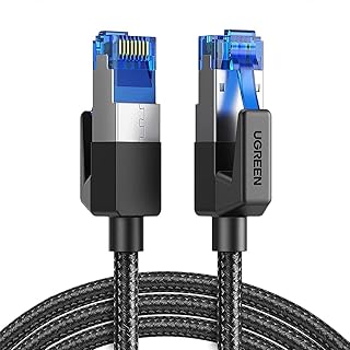Ugreen Cat8 25Gbps 2000Mhz Örgülü Ethernet Kablosu 1.5 Metre — %22 İndirim | Amazon TR Fırsatı