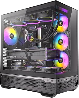 Antec C7 ARGB Mid-Tower E-ATX PC Kasası, 4x120mm ARGB Fan, Dikey GPU, Tip-C 10Gbps, 360mm Radyatör, Temperli Cam — %27 İndirim | Amazon TR Fırsatı