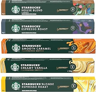 Starbucks By Nespresso Kapsül Kahve Seti 5 x 10 Adet - Deneme Seti — %33 İndirim | Amazon TR Fırsatı